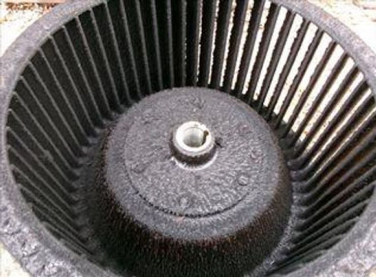 シロッコ清掃前 シロッコ清掃前