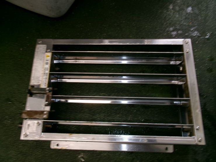 防火ダンパー清掃後