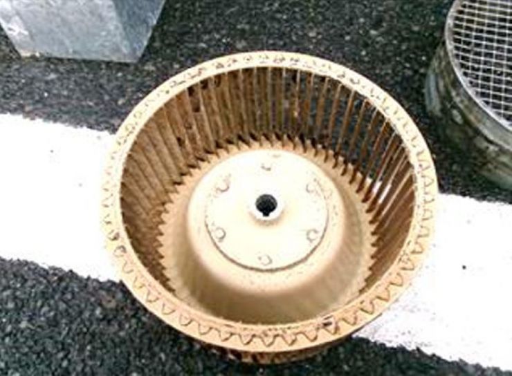 シロッコ清掃後 シロッコ清掃後