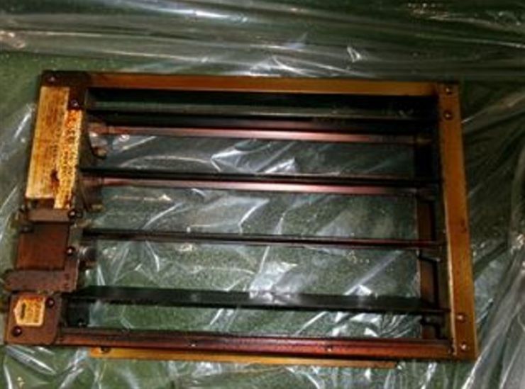 防火ダンパー清掃前